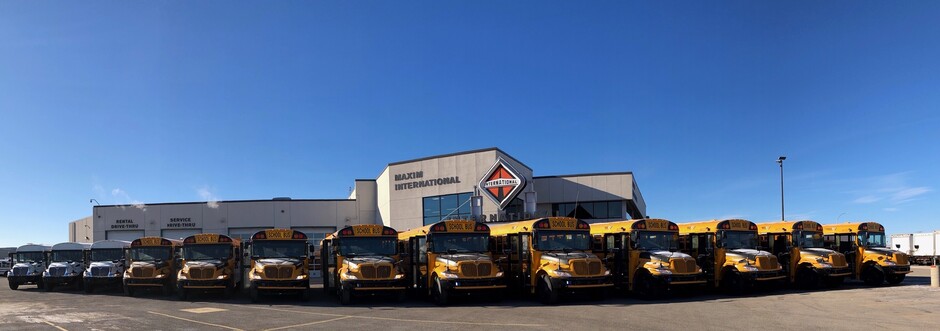 image of all the FSD Buses purchased in 2019